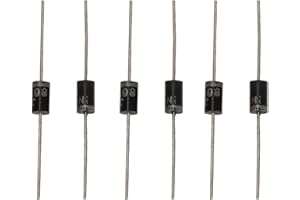 KIMISS 6PCS Club Car Solenoid Diode 30353G1, Metal 3 Amp Solenoid Diode for EZGO 1989‑Up Gas Electric