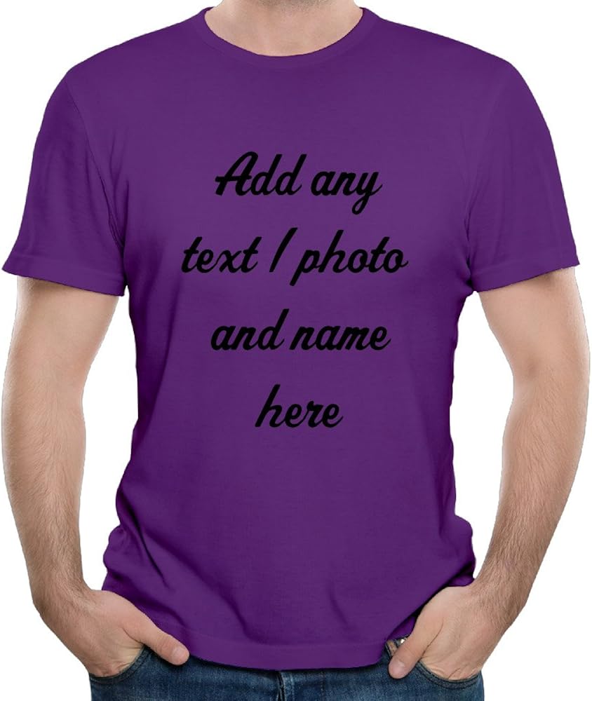 S Tshirt Add Custom Name Picture Or Message On Your Personalized T Shirt | Kitilan