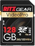 Ritz Gear 128GB High-Speed SDXC UHS-II SD