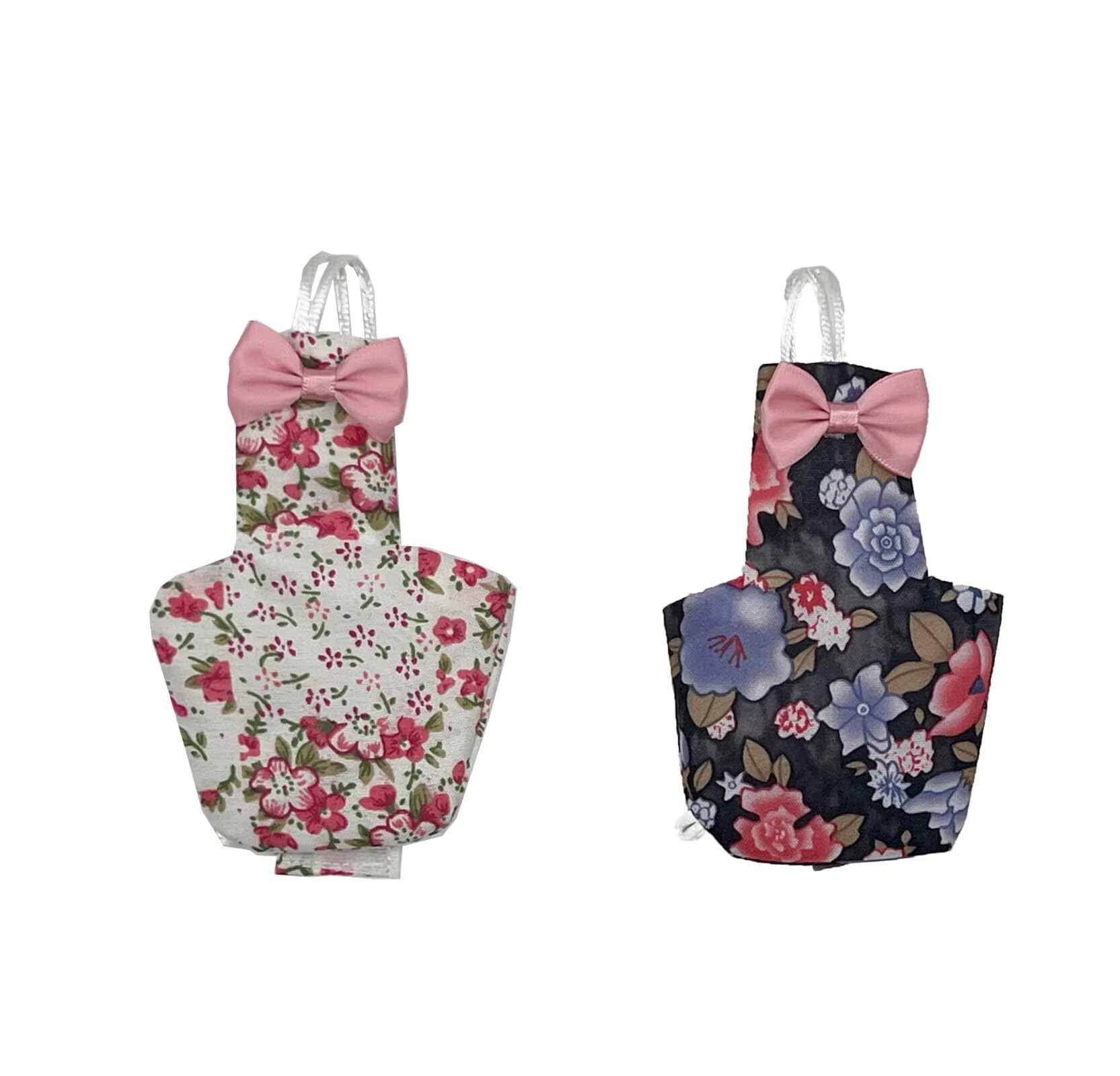 Photo 1 of 2 PCS Bird Diapers Flight Suite with Waterproof Inner Layer Pink&Balck Urine Wet Suit for Other Small Birds