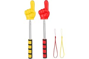 Tofficu Telescoping Hand Pointer Stick 13.77 Inch Extendable Pointer with Ergonomic Grip for Business