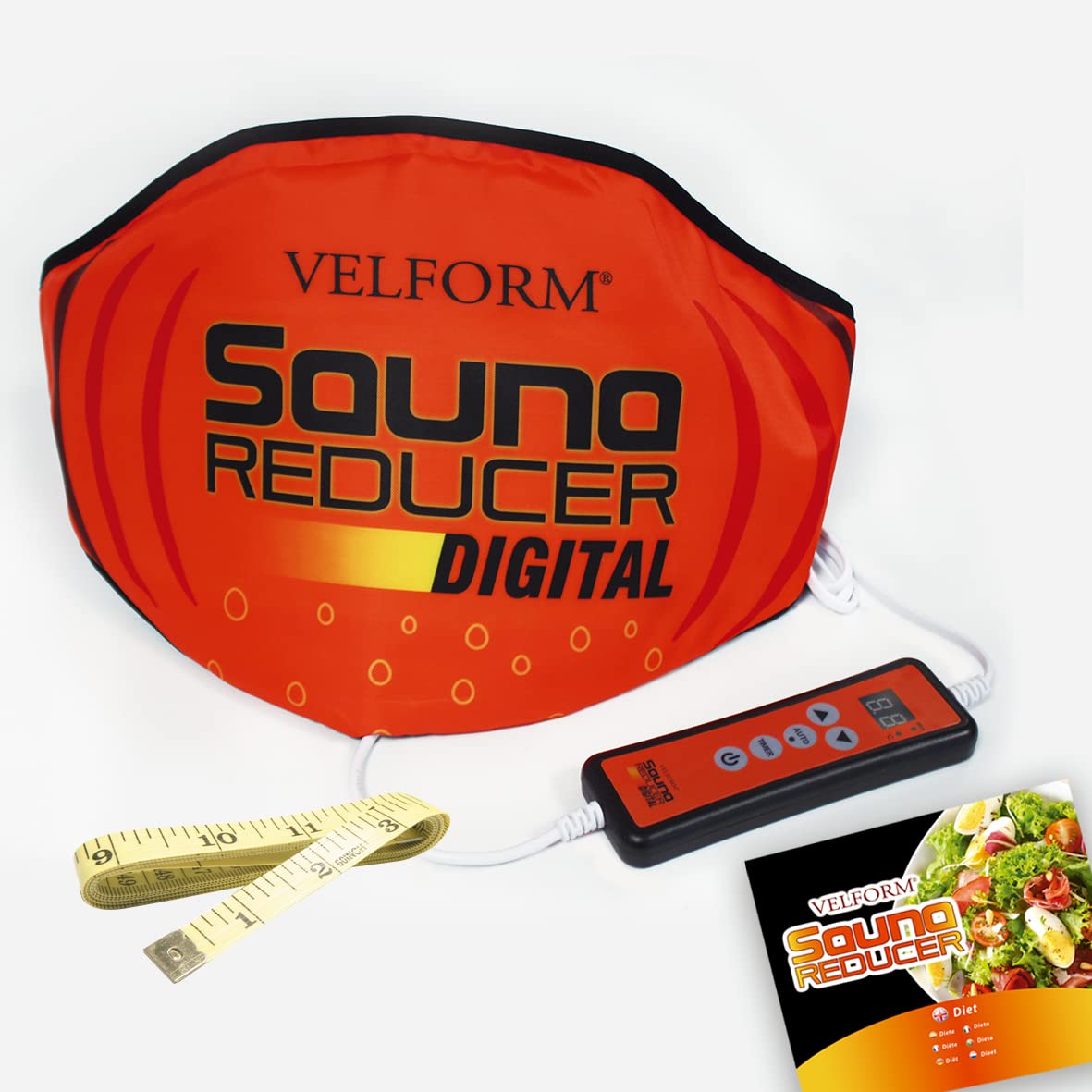 BEST DIRECT Sauna Reducer Digital Version System Fat Reducer Body Slim For Size Abdomen Stomach Slimmer Belts Vest Use Home Fast and Easy Fitness Machine Lose Weight