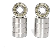 608zz Ball Bearings 608zz High Speed ABEC-7 Skateboard Bearings for Blenders, Skateboards,Scooters, Spinners, Roller 608 Skateboard Bearing 10 pcs
