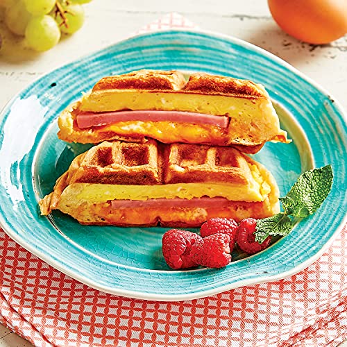 PowerXL Wafflizer, Stuffed Waffle Maker & Belgian Waffle Iron with 2” Extra Deep Pockets