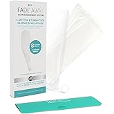 Fade Away Scars Silicone Scar Sheets for C-Section & Tummy Tuck – Reusable Medical Grade Silicone Scar Tape for Surgical Scars – Soft Scar Strips with Storage Pouch – Fade Away Silicone Scar Sheets