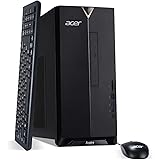 Acer Aspire TC-895-UA91 Desktop, 10th Gen Intel Core i3-10100 4-Core Processor, 8GB 2666MHz DDR4, 512GB NVMe M.2 SSD, 8X DVD,