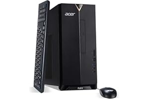 Acer Aspire TC-895-UA91 Desktop, 10th Gen Intel Core i3-10100 4-Core Processor, 8GB 2666MHz DDR4, 512GB NVMe M.2 SSD, 8X DVD,