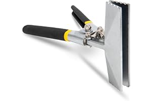 GDLIN 6 Inch Hand Seamers Sheet Metal Tools - Straight Jaw Sheet Metal Hand Brake Bender Tools - Flattening Metal Made Easy - Ergonomic Handle - Durable and Reliable