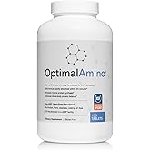 OptimalAmino | Essential Amino Acid Tablets | 150 Count | Clinically Studied EAAs, 99% Utilized, Muscle Recovery Support, Pre &amp; Post Workout, Vegan &amp; Keto, NSF Certified for Sport&reg;