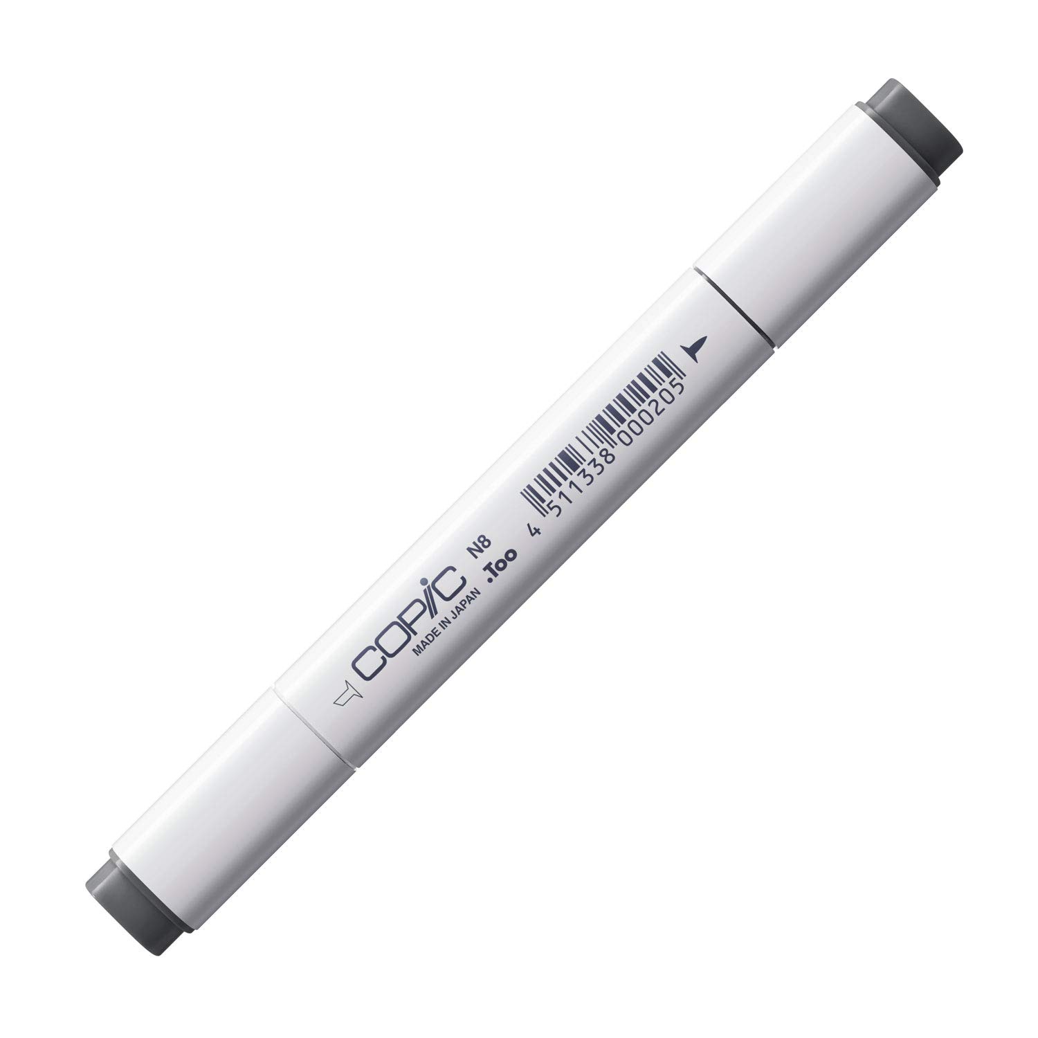 COPIC Classic Coloured Marker Pen - (N-8) Neutral Gray No.8, For Art & Crafts, Colouring, Graphics, Highlighter, Design, Anime, Professional & Beginners, Art Supplies & Colouring Books