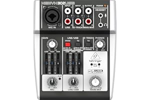BEHRINGER Xenyx 302USB Mixer with USB