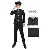 C-ZOFEK Men's Cosplay Costume Outfit Full Set Adult Uniform with glasses Halloween