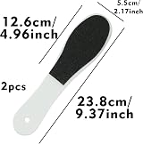 SZCXDKJ 2 Pieces Double-Sided Foot File Callus Remover Wet or Dry Feet view 2