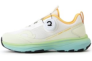 HAPPY NOCNOC All‑MAX Kids Shoes, Boys Girls 3‑Layer Durable Breathable Mesh Running Sneakers, High‑Rebound Cushion Athletic Casual Shoes for Sports & School