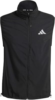 Uomo Adi365 Running Essentials Vest Coat, black, XXL