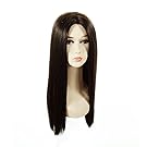 Fannis Coco Black Brown wig Fascinating Women Long Straight Wig Natural as Real Hair 24inch