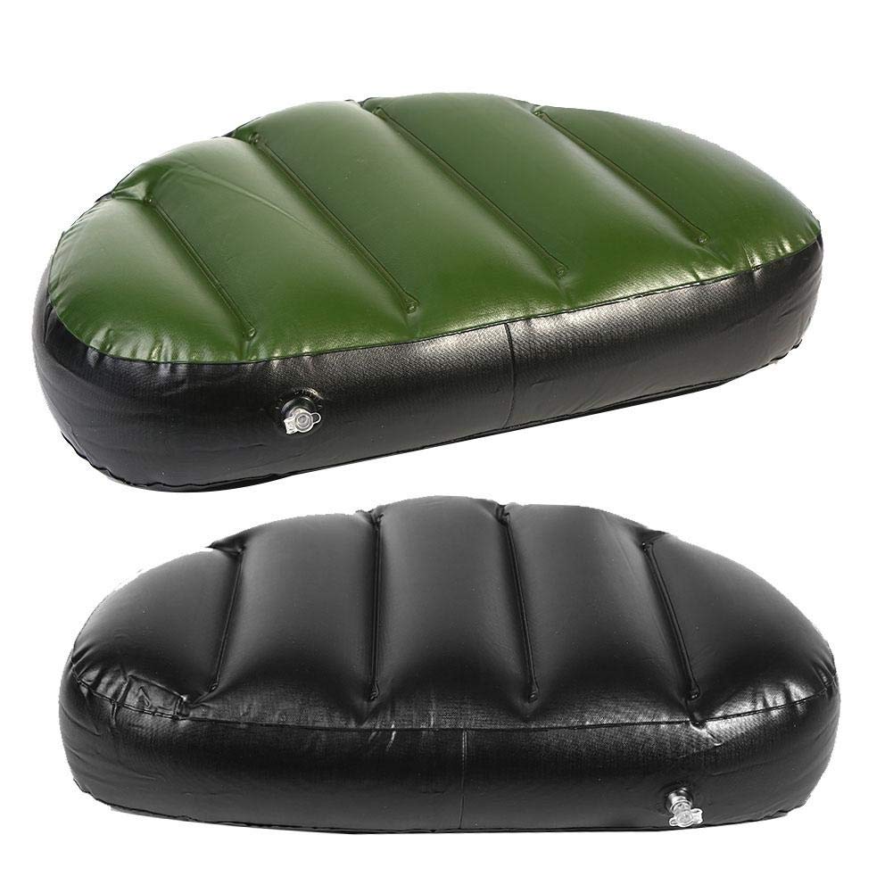 PVC Green Fishing Boat, Inflatable Boat Cushion, Boat Seat, for Outdoor Camping