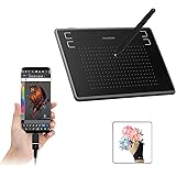 HUION Inspiroy H430P OSU Graphic Tablets Student Drawing Tablet with Glove and 4 Express Keys, Battery-Free Stylus, Compatibl
