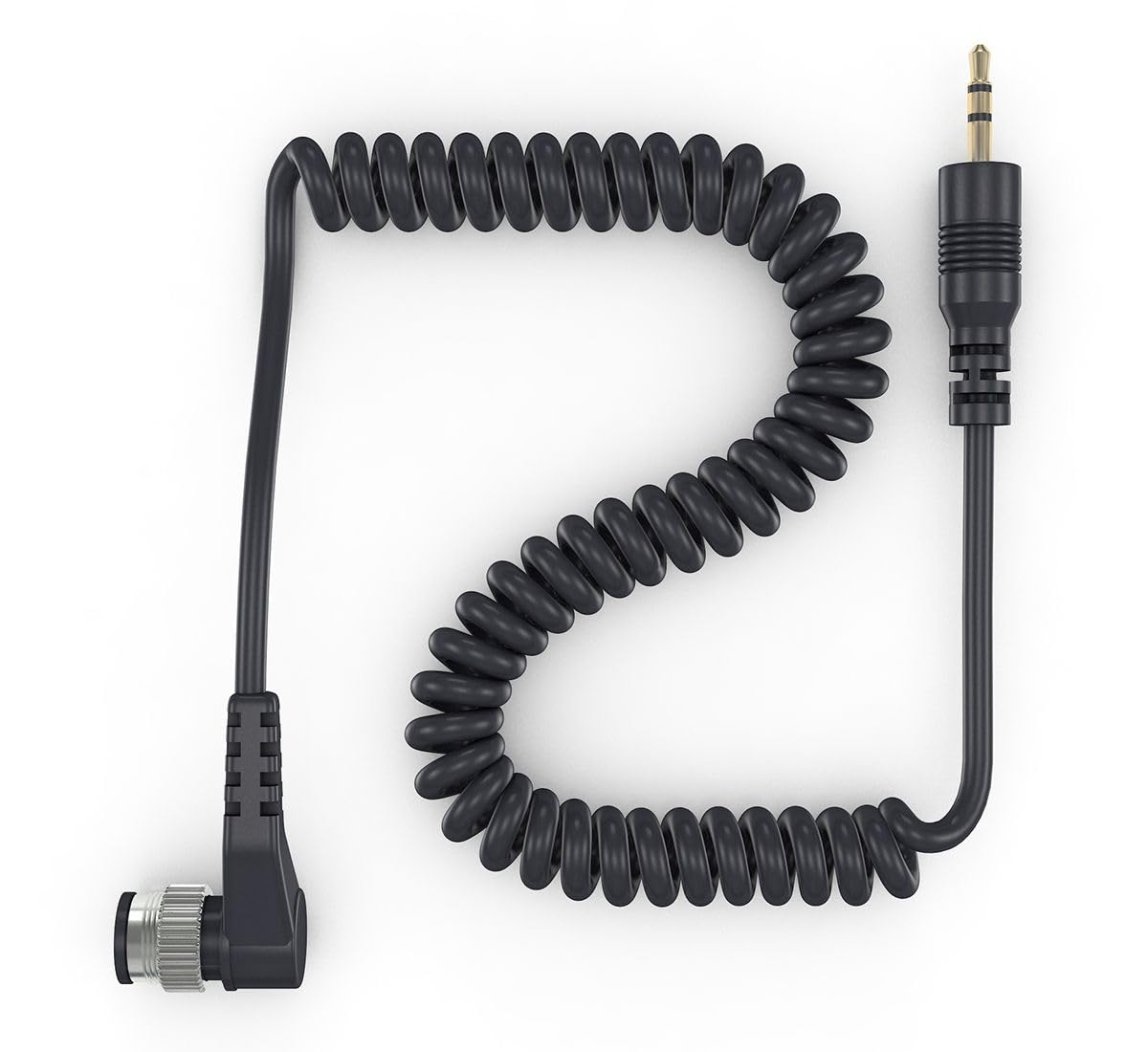 ayex Spiral Adaptor Cable for e.g. Timer Remote Shutter Release for Nikon (DC0) D850, D810, D800, D700, D5, D4(S), D3, F100, F90, F90X, N90s, F6, F5, Fujifilm Finish epix, Kod. AC and much more.