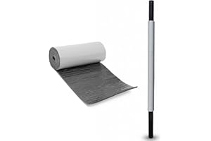 Basement Pole Padding Wrap, Peel & Stick Garage Pole Wrap Protector – Secure Adhesive Column Padding for Basketball Pole, Pla