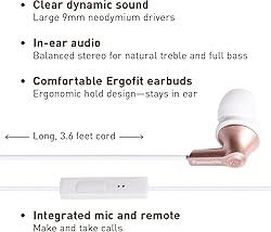 Panasonic ErgoFit Wired Earbuds With
