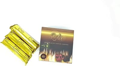 Q4U Charcoal Quick Lighting 8 Roll Briquet 80 Disc Briquet Coals