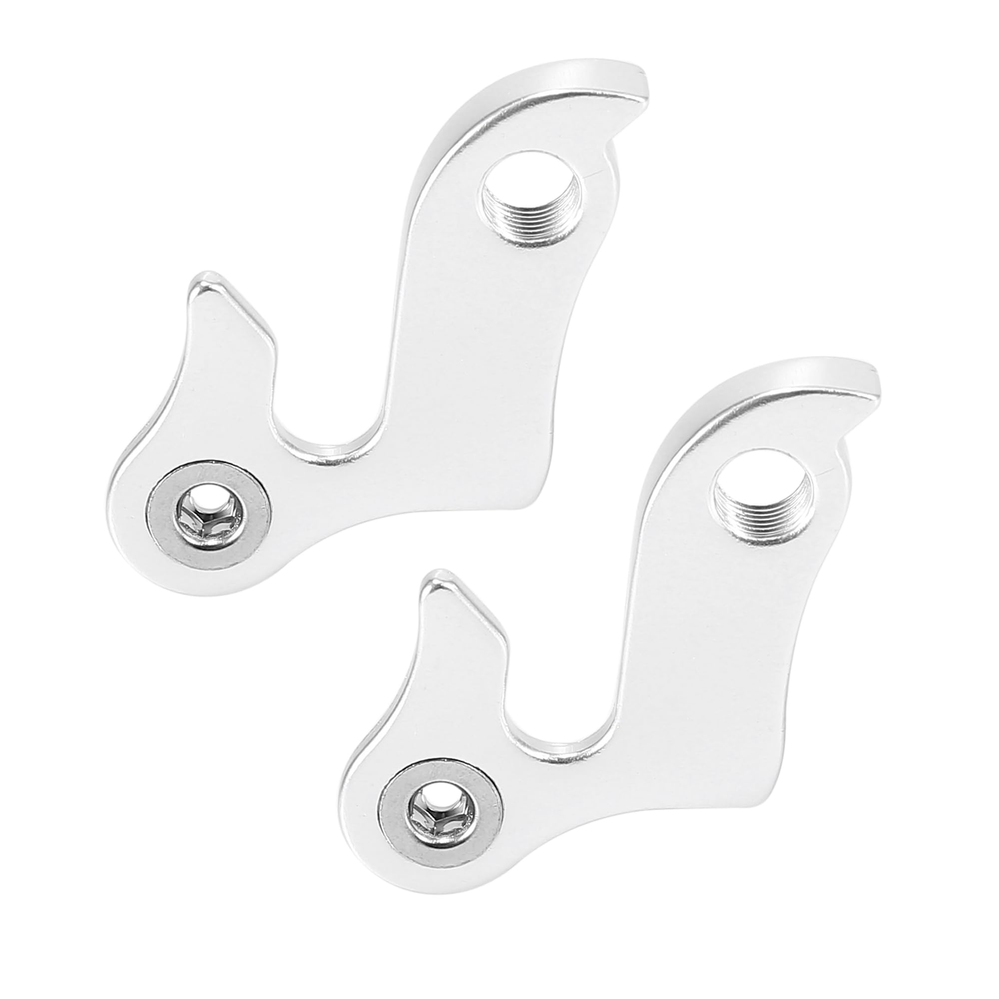 X AUTOHAUX 2pcs Bike Rear Derailleur Hanger Extender Bike Gear Tail Hook Parts