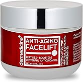 Natural Anti-Aging Facelift Cream for Face | Ultimate Moisturizer w/Retinol, Peptides, Stem Cells, Hyaluronic Acid, Vitamin E, Grape Seed | Helps Smooth Fine Lines, Wrinkles & Brightens | 2 OZ / 60 G