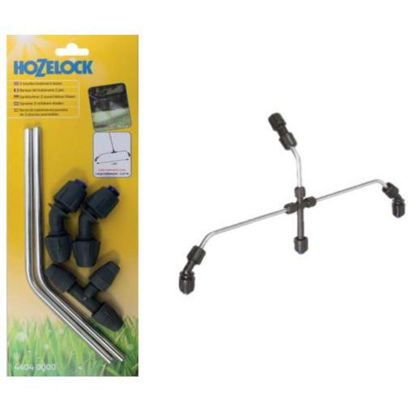 Hozelock Double Nozzle Treatment Boom [100-001-740], Black