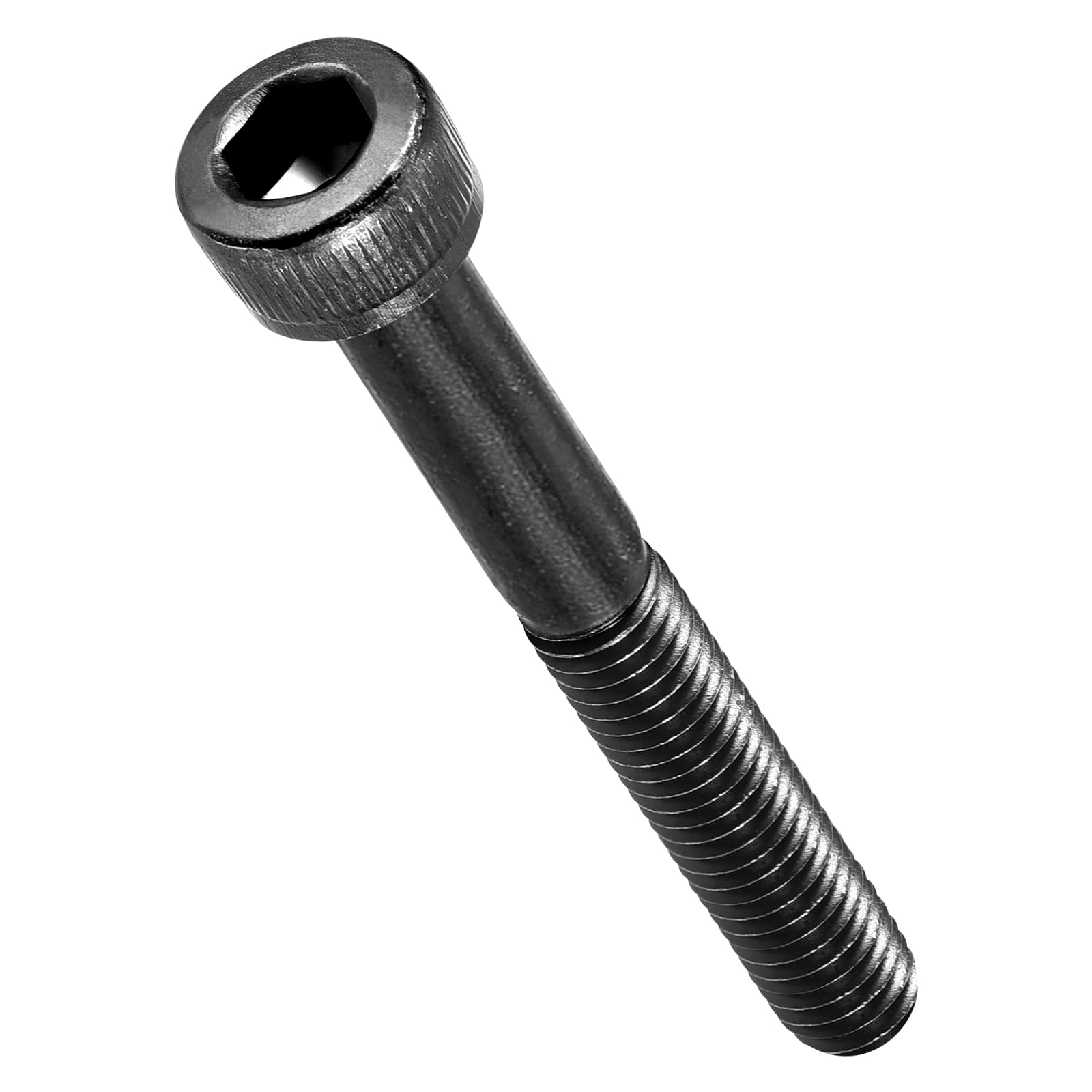 METALLIXITY Socket Head Cap Screws(M5-0.8x40)30Pcs, Carbon Steel Allen Socket Drive Metric Oxide - Machine Grade 12.9 Internal Hex Screw UNC Coarse Thread, Black