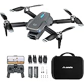 Ameta Drones for Adults with Cameras 4K UHD, S20 Lite Brushless Motor FPV Foldable RC Drone for Adults Kids with 36 Mins Long