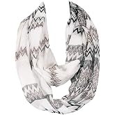 Daguanjing Lightweight Scarfs for Women Infinity Plaid and Striped Many Style