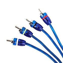 Skar Audio 17-Foot 4-Channel Twisted Pair RCA
