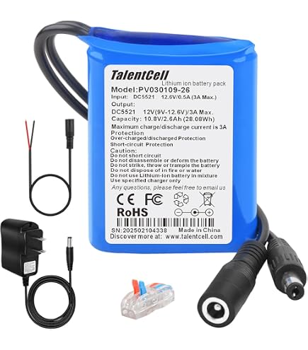 SMALL DEN® LI-ON Rechargeable battery Pack 12V /20000mAh. Unused