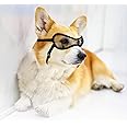 Protective Eye Cover for Small, Medium & Large Dogs & Cats - Lightweight Mesh Eyewear for Eye Injuries & Wounds