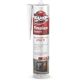 Kraken Bond High Temperature Black Fireplace Sealant 2732&deg;F - (1x10.1oz.) Fire Resistance Up to 2732&deg;F, High Temp Fire Caulk for Ovens, Stoves, Chimneys - Fast Dry, Paintable, Non-Flammable, 1 Pack