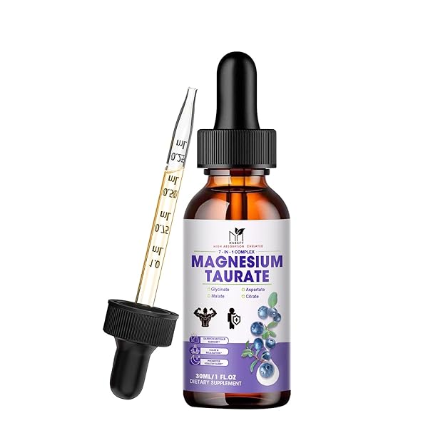 2 PACK | LIQUID MAGNESIUM TAURATE, GLYCINATE, MALATE, ASPARTATE, CITRATE CALM MAGNESIUM COMPLEX SUPPLEMENT FOR CARDIOVASCULAR,SLEEP,CALM,CRAMPS SUPPORT