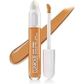 Clinique Even Better All-Over Full Coverage Concealer + Eraser Makeup For Dark Undereye Circles | With Hyaluronic Acid + Caffeine | Hydrating, Brightening + Depuffing