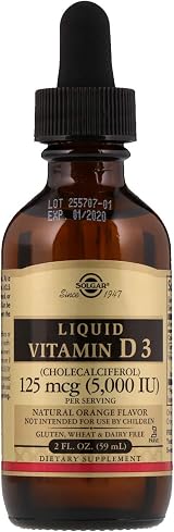 Solgar Liquid Vitamin D3 62.5 µg 1250 IU Orange 59 ml Dropper view 4