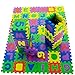 WXLAA 36pcs 5cm5cm Infant Kids Alphanumeric Educational Puzzle Blocks Child Foam Mat Toys