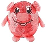 Shimmeez 8 Reversible Sequin Plush Animals (Pig)