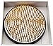 Japanese Ikebana Kenzan Flower Frog Round, 3¼ Inches, 391 Pins