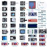 Elegoo Upgraded 37 in 1 Sensor Modules Kit with Tutorial for Arduino UNO R3 MEGA 2560 Nano 2016 new version