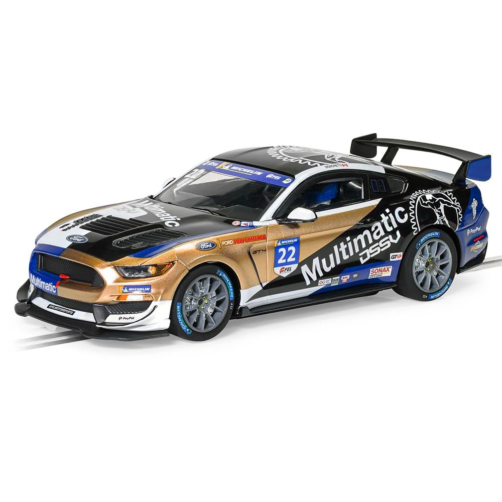 Photo 1 of Scalextric Ford Mustang GT4 Multimatic Motorsport #22 Canadian GT 2021 1:32 Slot Race Car C4403