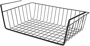 GGOOD Bajo Canasto para Estante Apilable Cesta Colgante Colgante De