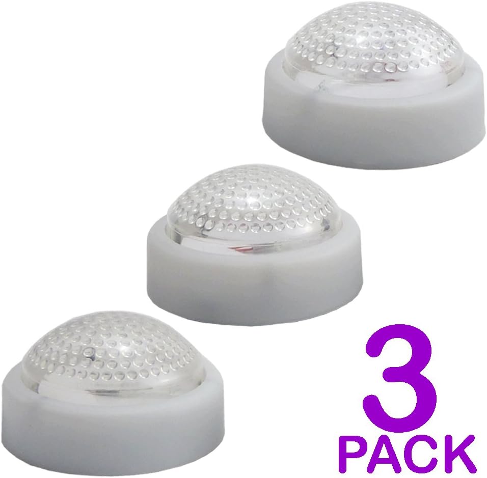 Mini LED Touch Lights Night Lights Push dome to turn On/Off (Pack