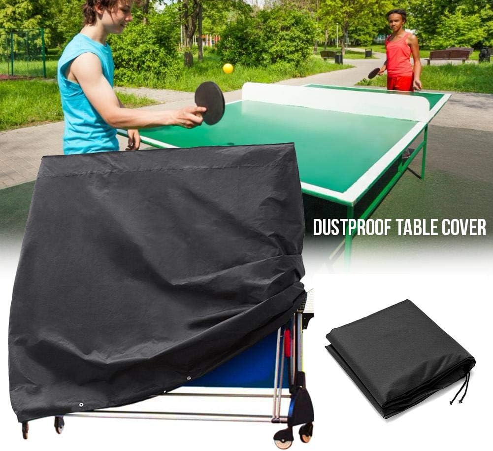 Table Tennis Table Cover UV Protection Waterproof Moisture Proof Dirt