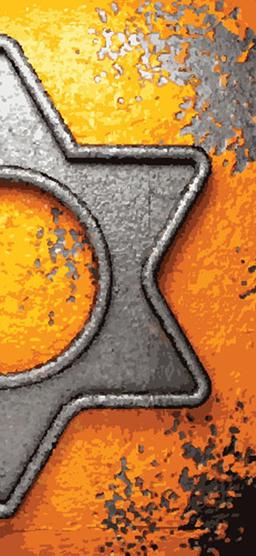 PeelitStickit Metal Wallpaper, Wall Mural ID-009, vinyl