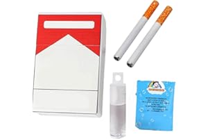 Bubble Toy Cigarette, Stress Relief Toy, Fake Bubbles Smoke Cigarettes Pack Blower, Blow Bubbles Cigarettes Sticks with Liqui