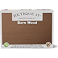 Gel Stain Liquid Wood Kits by Retique It - Real Paintable Wood. Great Companion to Chalk Finish Paint, Milk Paint, Furniture Paint. (1x Reg, Brushed Finish, 35 Barn Wood)